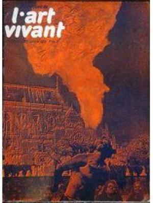 ART VIVANT | L magazine side cover Issue 26  December 1971/ January 1972 