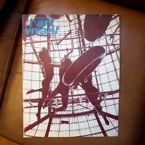 ART VIVANT | L magazine side cover Issue 34  November 1972