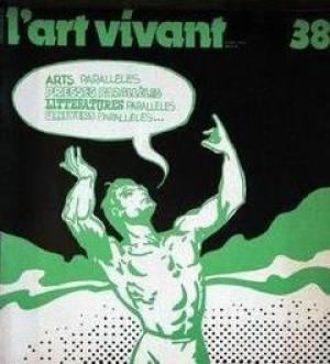ART VIVANT | L magazine side cover Issue 38  April 1973