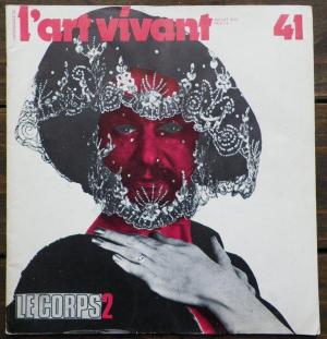 ART VIVANT | L magazine side cover Issue 41  July 1973