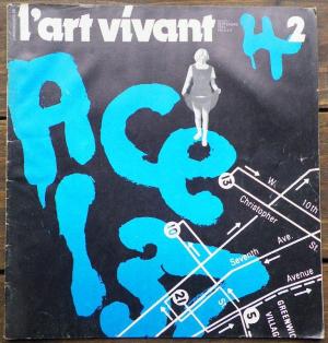 ART VIVANT | L magazine side cover Issue 42  September 1973