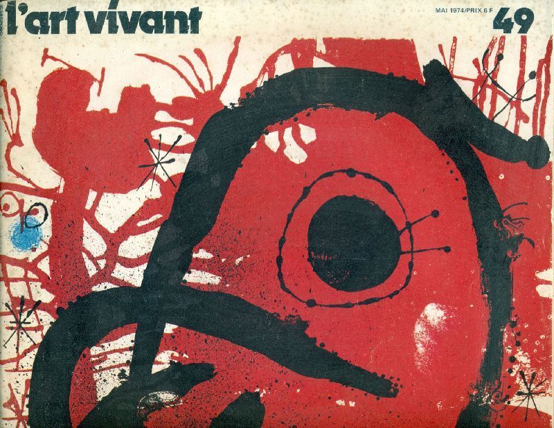 ART VIVANT | L magazine side cover Issue 49  May 1974