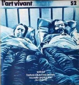 ART VIVANT | L magazine side cover Issue 52  October 1974