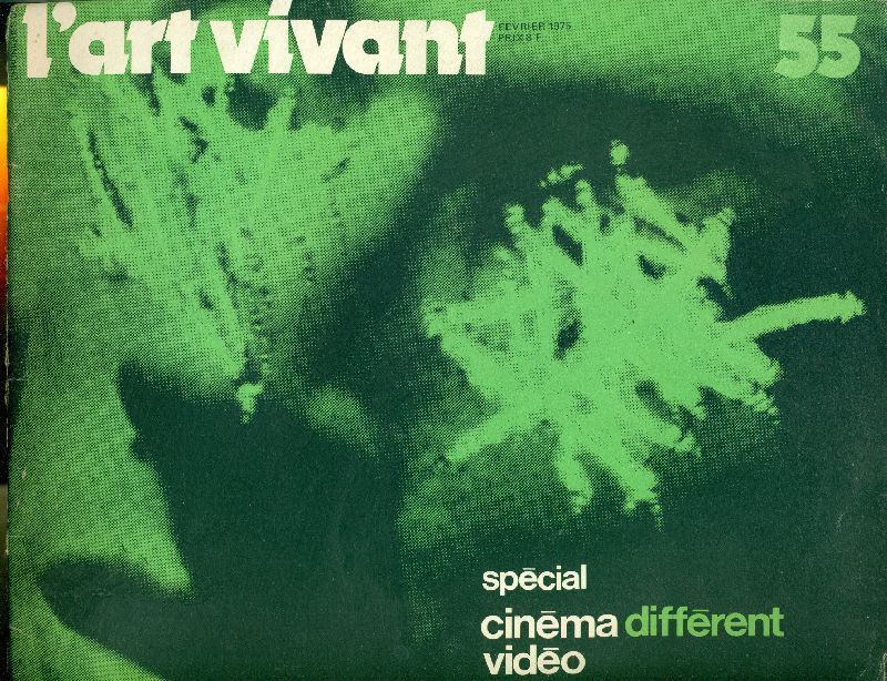 ART VIVANT | L magazine side cover Issue 55  February 1975