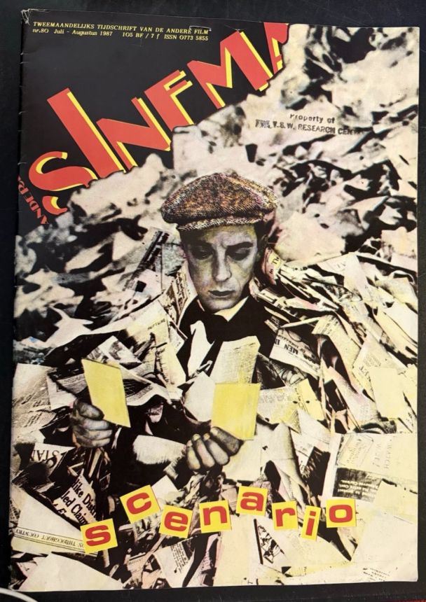 ANDERE SINEMA / AS magazine side cover Issue 80  1987