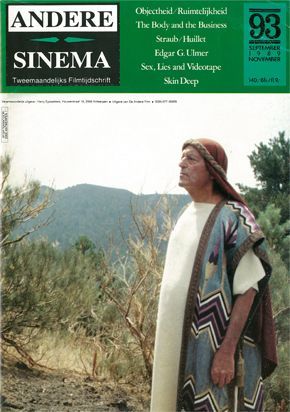 ANDERE SINEMA / AS magazine side cover Issue 93 September 1989