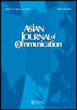 ASIAN JOURNAL OF COMMUNICATION magazine side cover Issue 3  2014
