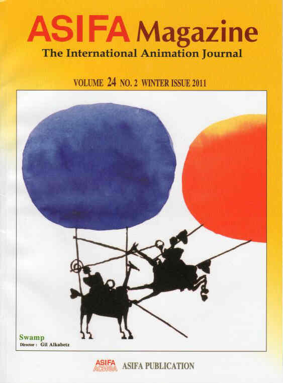 ASIFA magazine side cover Winter 2010