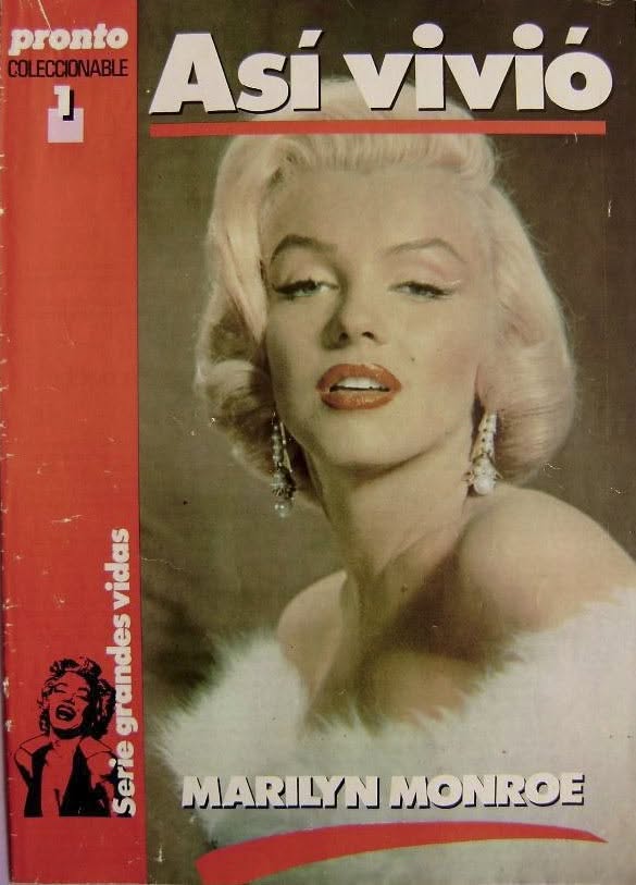 ASI VIVIO MARILYN MONROE magazine side cover Issue 1   1984