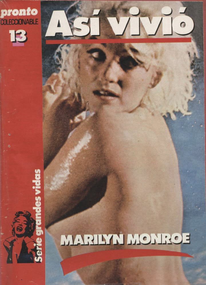 ASI VIVIO MARILYN MONROE magazine side cover Issue 13   1984