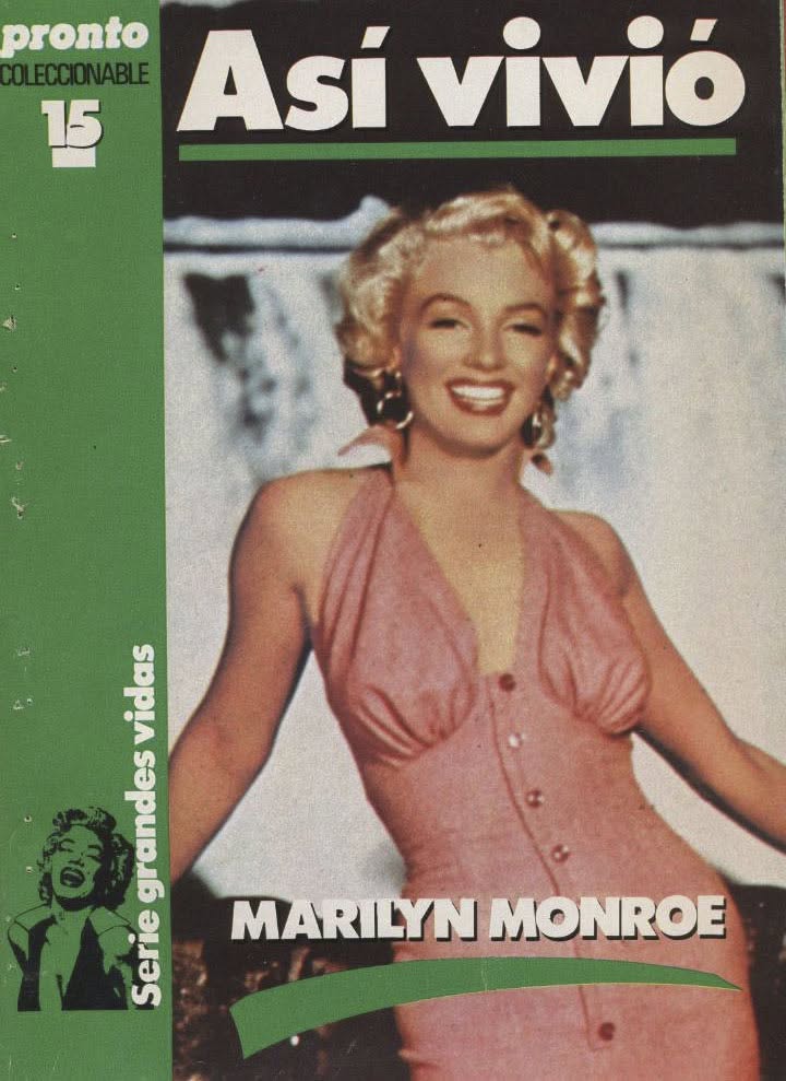 ASI VIVIO MARILYN MONROE magazine side cover Issue 15   1984