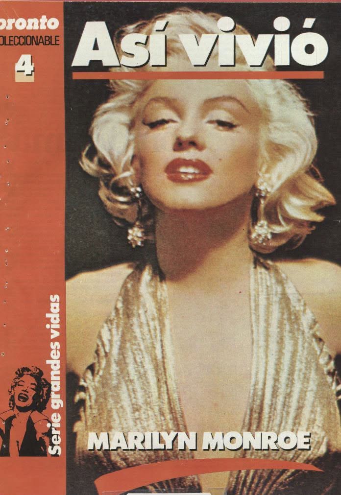ASI VIVIO MARILYN MONROE magazine side cover Issue 4   1984