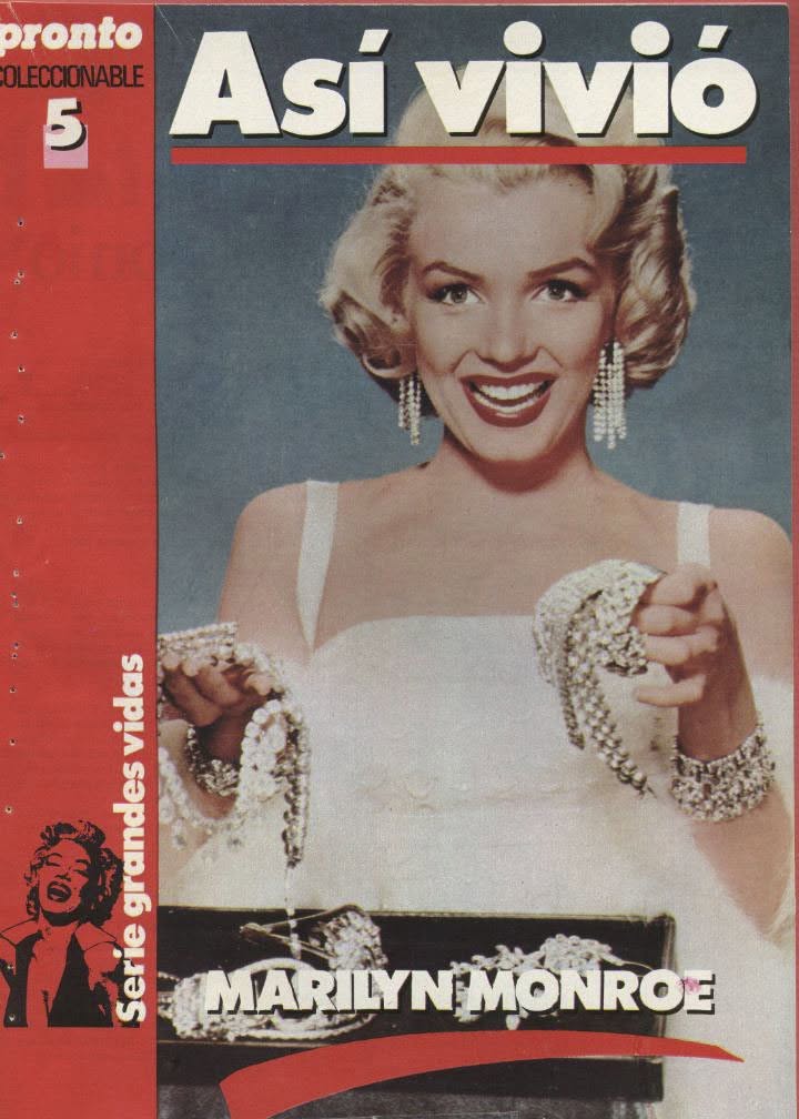 ASI VIVIO MARILYN MONROE magazine side cover Issue 5   1984