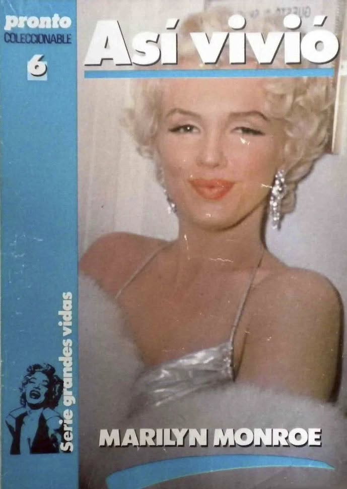 ASI VIVIO MARILYN MONROE magazine side cover Issue 6   1984