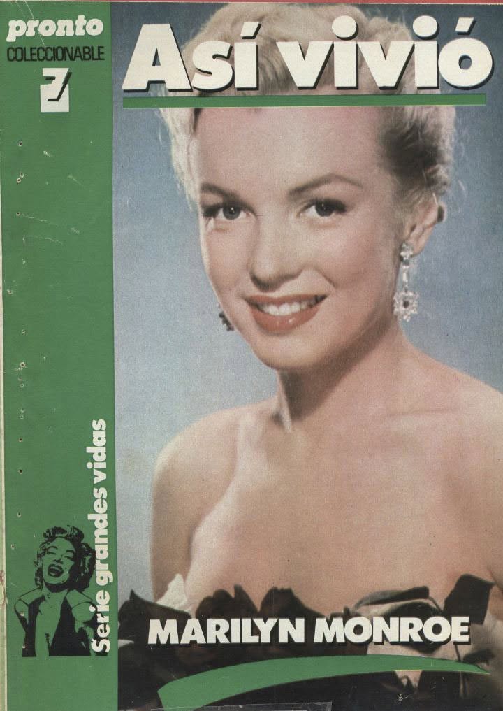 ASI VIVIO MARILYN MONROE magazine side cover Issue 7   1984