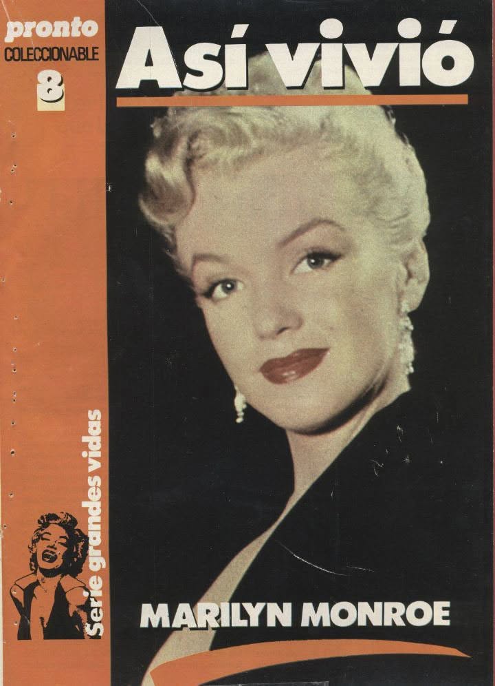 ASI VIVIO MARILYN MONROE magazine side cover Issue 8   1984