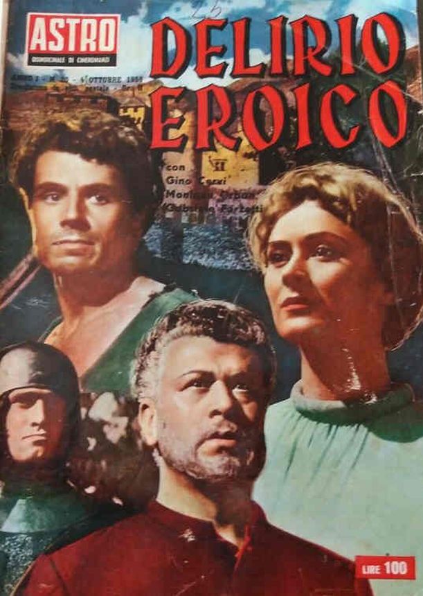 ASTRO FOTOROMANZI magazine side cover Issue 20 4 October 1959