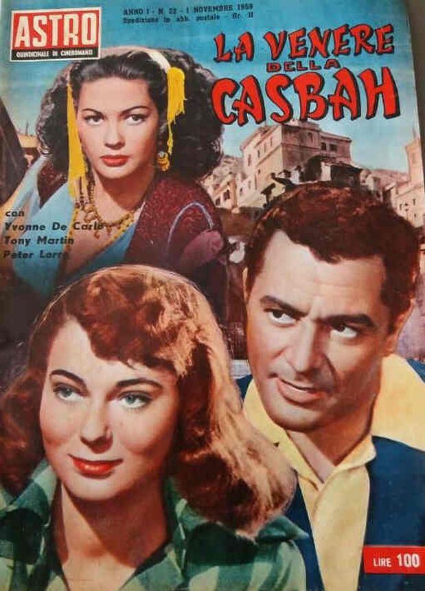 ASTRO FOTOROMANZI magazine side cover Issue 22 1 November 1959