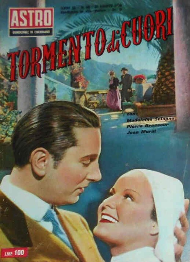 ASTRO FOTOROMANZI magazine side cover Issue 68 19 August 1958