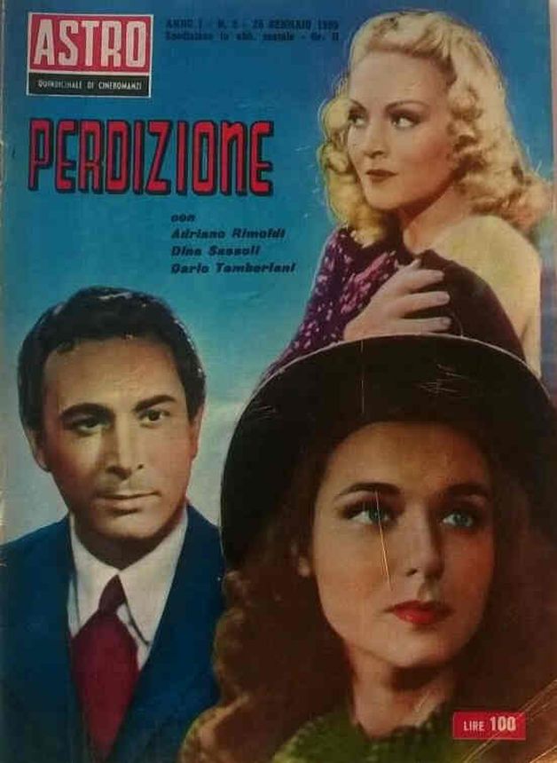 ASTRO FOTOROMANZI magazine side cover Issue 2 25 January 1959