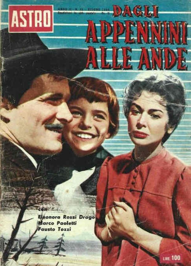 ASTRO ITALY magazine side cover Issue 35  June 1960