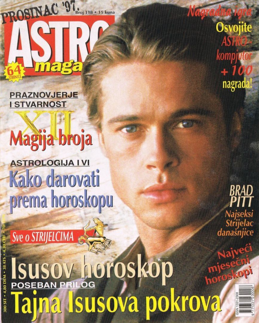ASTRO MAGAZIN magazine side cover Issue 118   1997
