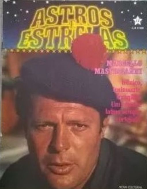 ASTROS E ESTRELAS magazine side cover Issue 12   1985