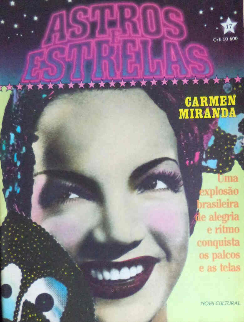 ASTROS E ESTRELAS magazine side cover Issue 17  1985