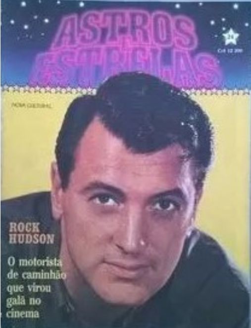 ASTROS E ESTRELAS magazine side cover Issue 24   1985
