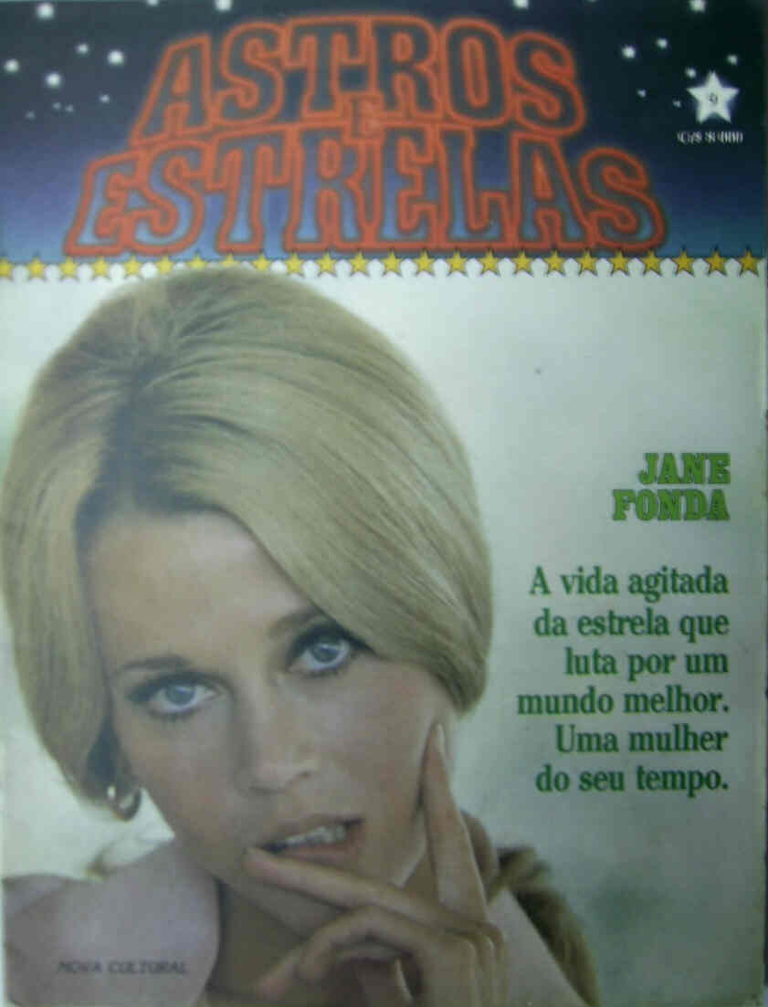 ASTROS E ESTRELAS magazine side cover Issue 9  1985