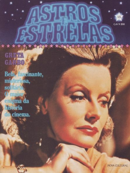 ASTROS E ESTRELAS magazine side cover Issue 13  1985