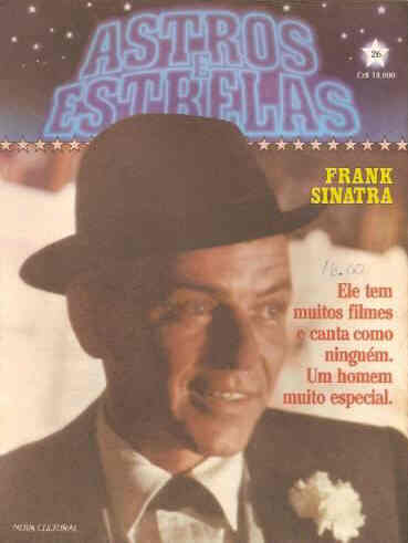 ASTROS E ESTRELAS magazine side cover Issue 26  1985