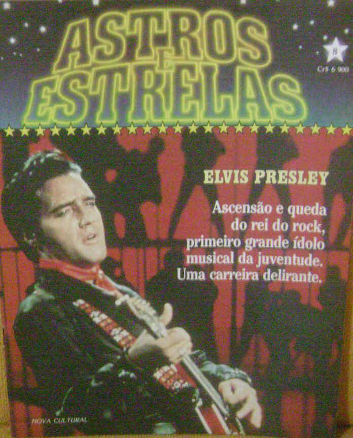 ASTROS E ESTRELAS magazine side cover Issue 8  1985