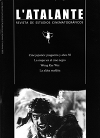 LATALANTE magazine side cover Issue 1  2003
