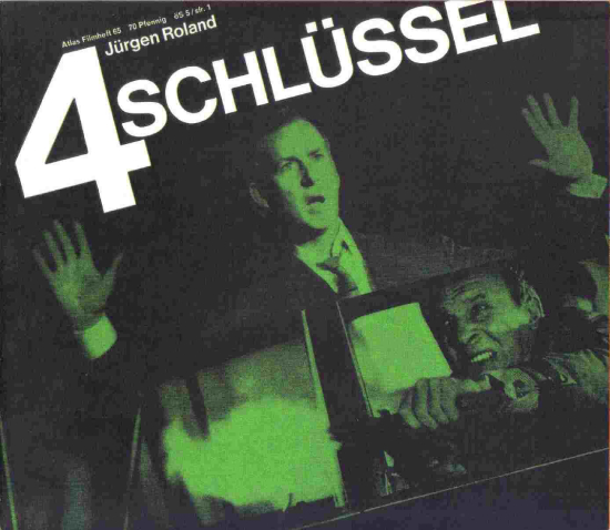 ATLAS FILMHEFT magazine side cover Issue 65  1966
