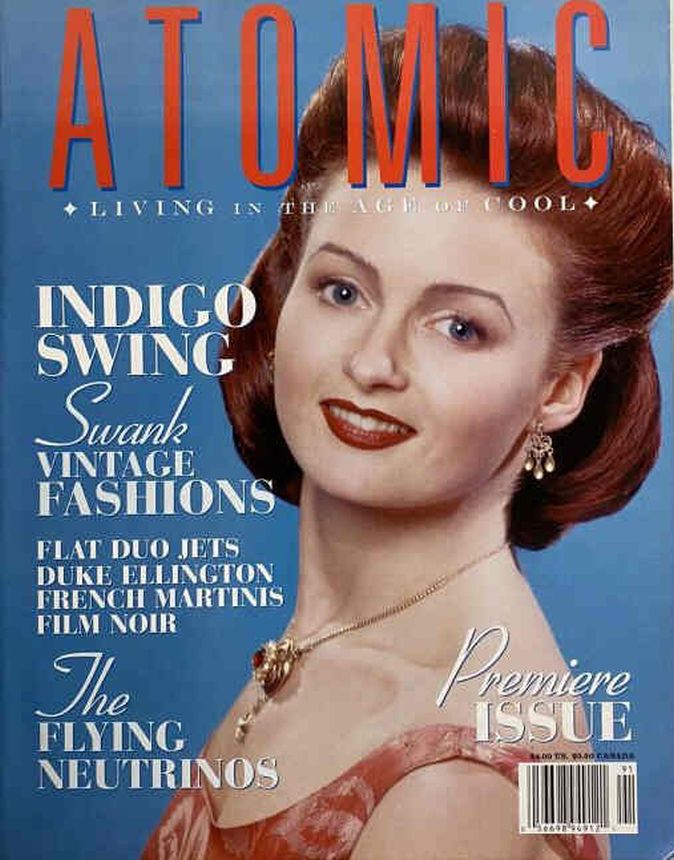 ATOMIC magazine side cover Issue 1 Spring 1999