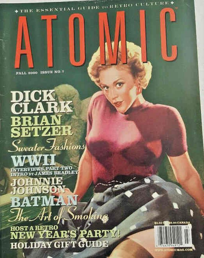 ATOMIC magazine side cover Issue 7 Fall 2000