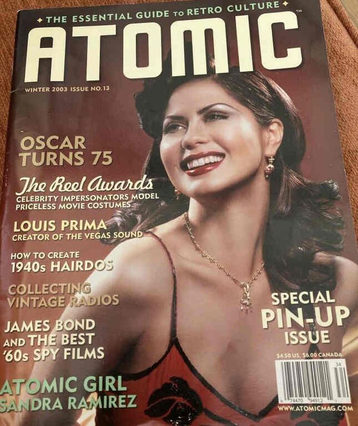 ATOMIC magazine side cover Issue 13 Winter 2003