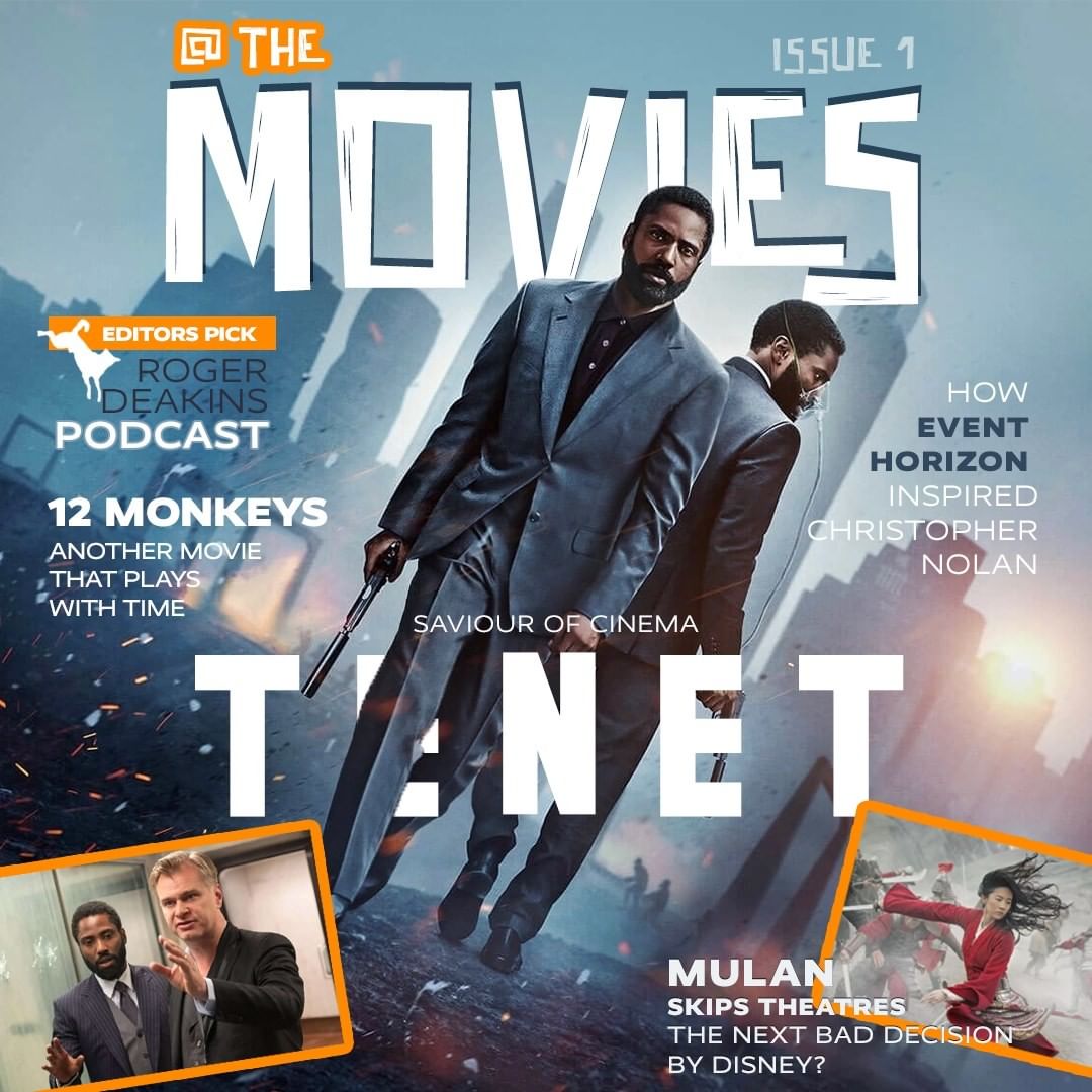 AT THE MOVIES (2020) magazine side cover Issue 1  September 2020