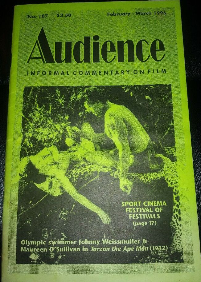 AUDIENCE magazine side cover Issue 187  February/March 1996