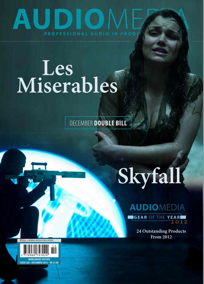 AUDIO MEDIA magazine side cover Issue 265 December 2012