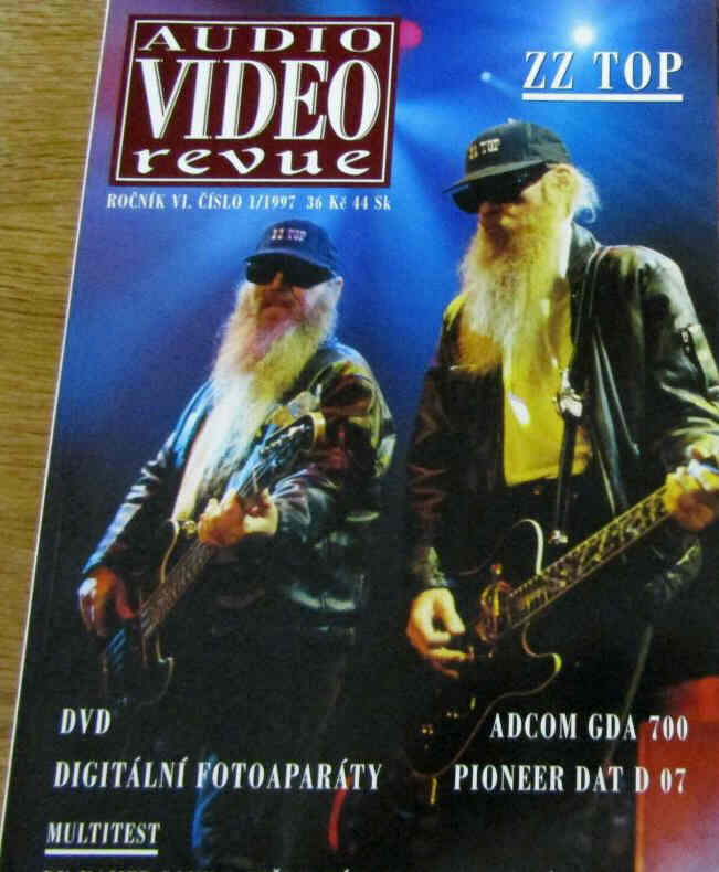 AUDIO VIDEO REVUE magazine side cover  January 1997