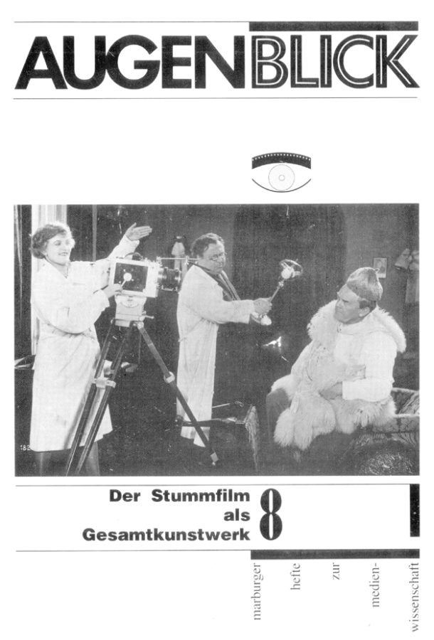 AUGENBLICK magazine side cover Issue 8  1990