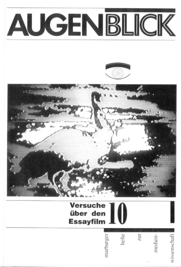 AUGENBLICK magazine side cover Issue 10  1991