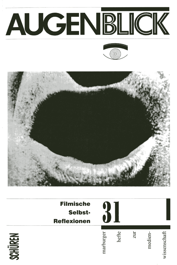 AUGENBLICK magazine side cover Issue 31  2000