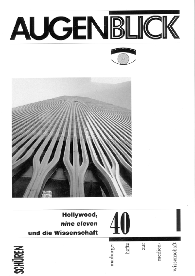 AUGENBLICK magazine side cover Issue 40  2007