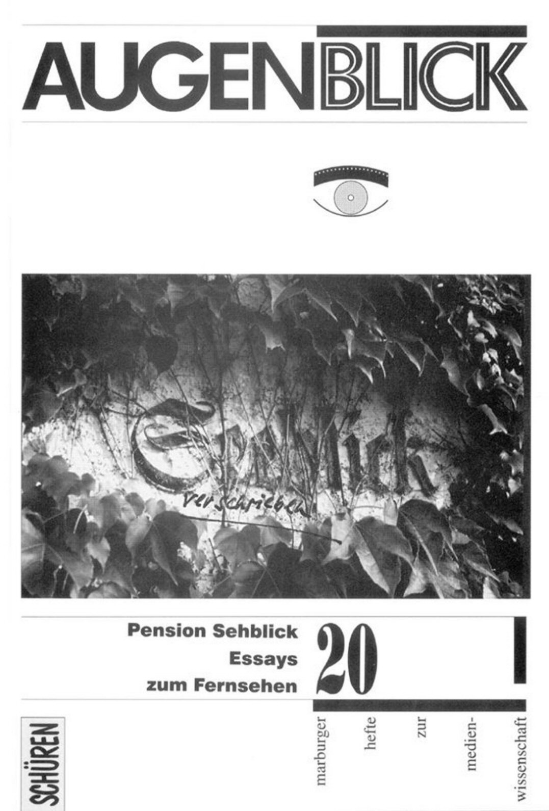 AUGENBLICK magazine side cover Issue 20   1995