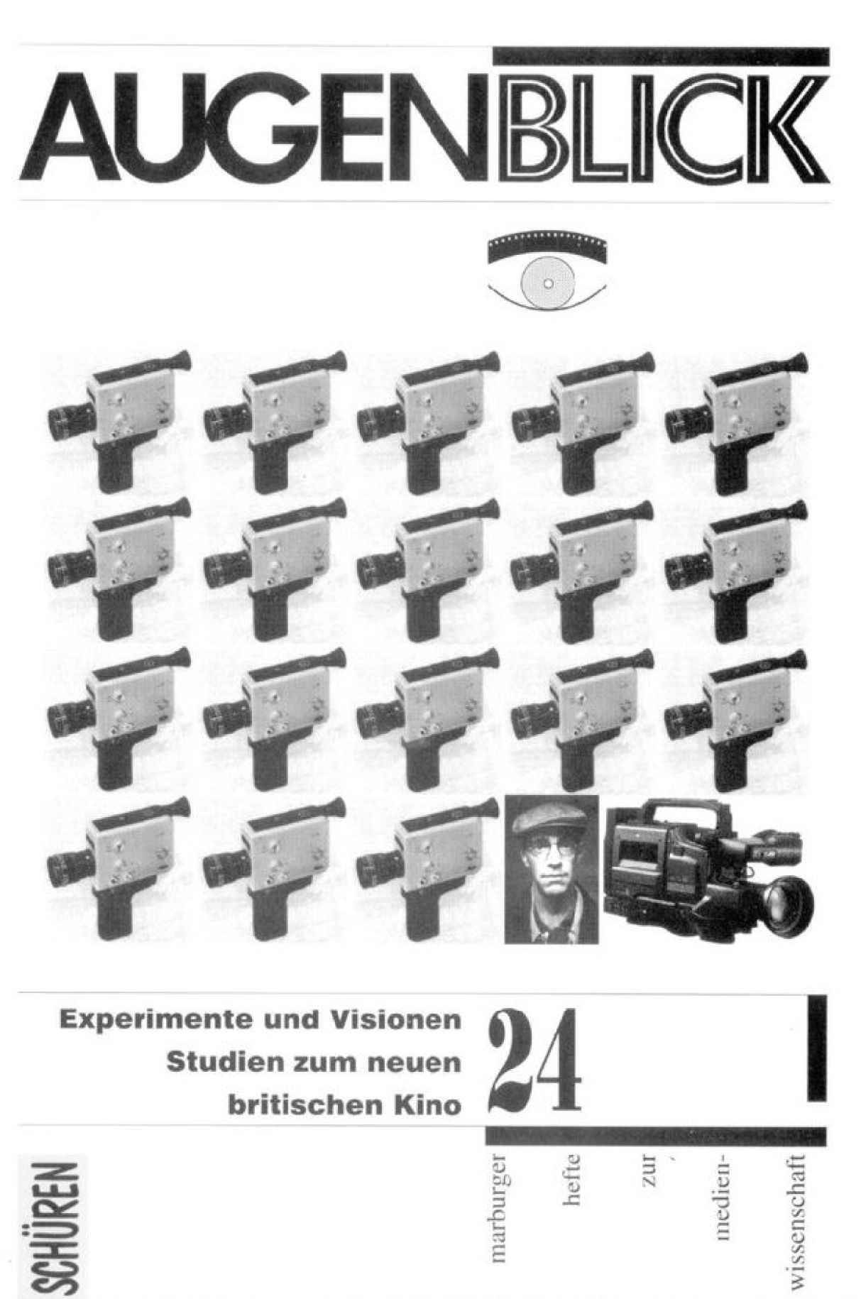 AUGENBLICK magazine side cover Issue 24  December 1996