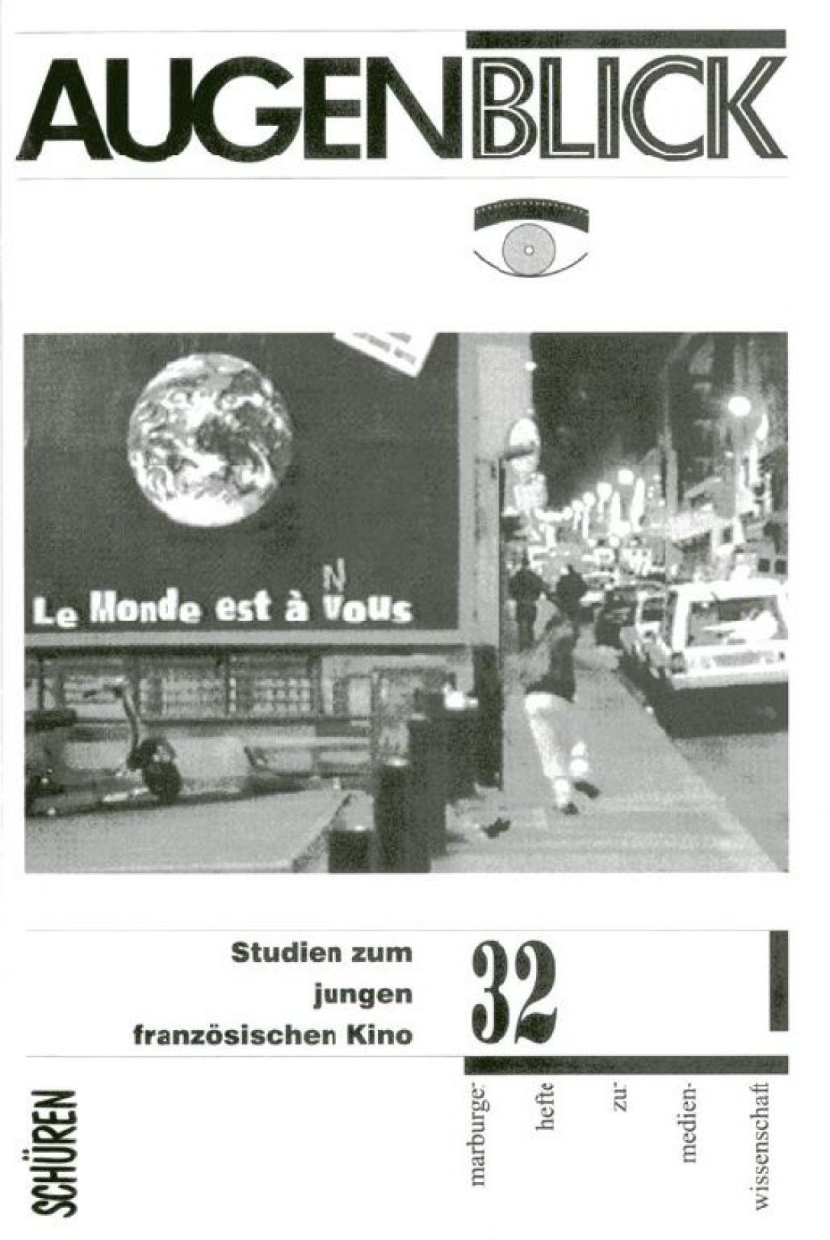 AUGENBLICK magazine side cover Issue 32  November 2001