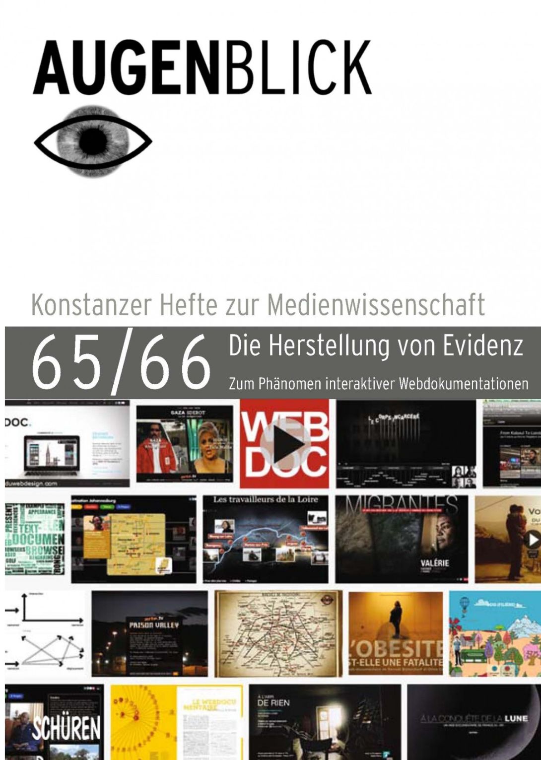 AUGENBLICK magazine side cover Issue 65-66  September 2016
